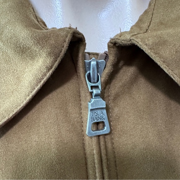 Jos. A Bank Large Men’s Coat Brown Suede Jacket - Picture 3 of 10